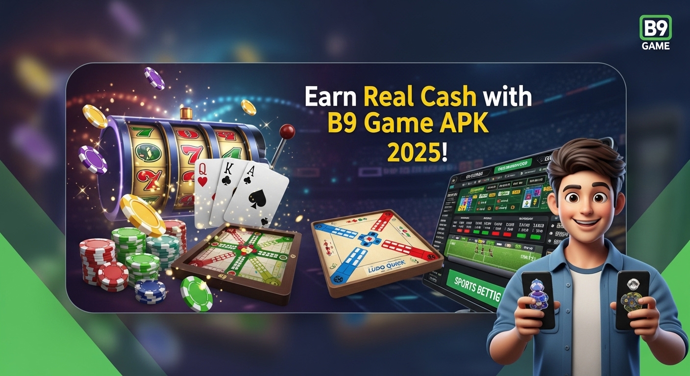 Earn Real Cash with B9 Game APK 2025!